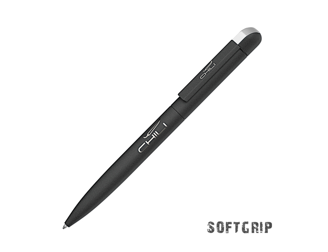 Ручка шариковая "Jupiter SOFTGRIP", покрытие softgrip, черный