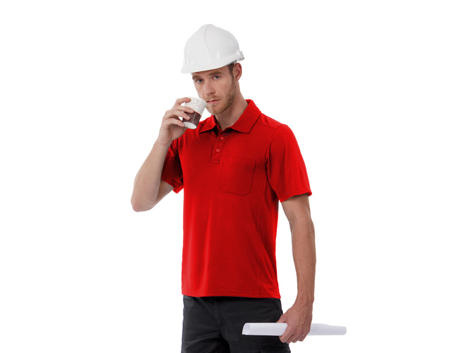 Поло CoolPower PRO Polo, красный