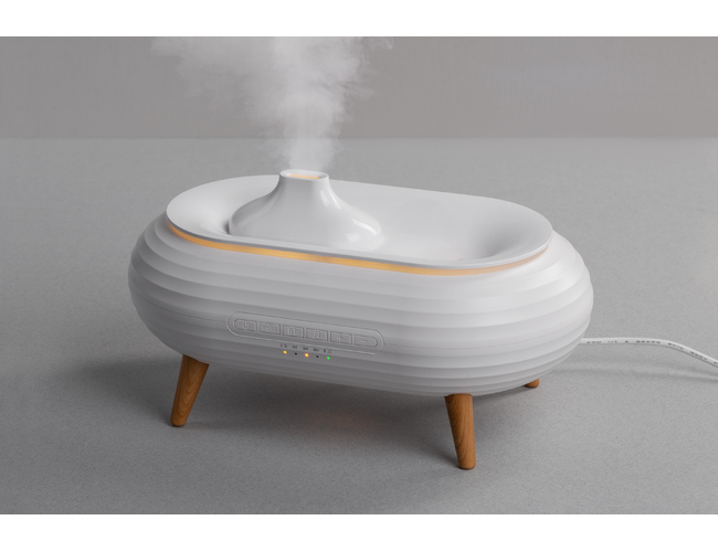Увлажнитель воздуха "Smart Air" с bluetooth-колонкой, мелодиями и релаксирующими шумами, с подсветкой и ароматизатором, белый