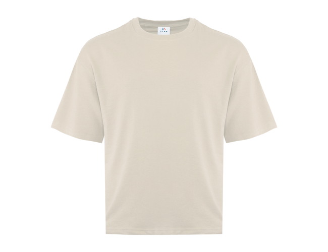 Футболка унисекс оверсайз STAN хлопок/полиэстер 260, 40, Молочный,  (11)  (44/XS)