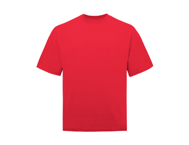 Футболка оверсайз STAN хлопок 180, 306, Красный,  (14)  (44/XS)