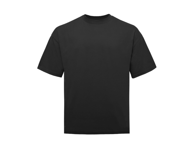 Футболка оверсайз STAN хлопок 180, 306, Чёрный,  (20)  (44/XS)