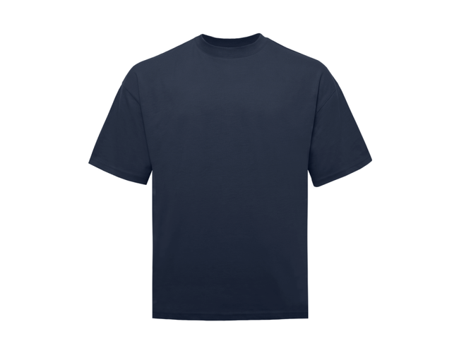Футболка оверсайз STAN хлопок 180, 306, Тёмно-синий,  (46)  (44/XS)