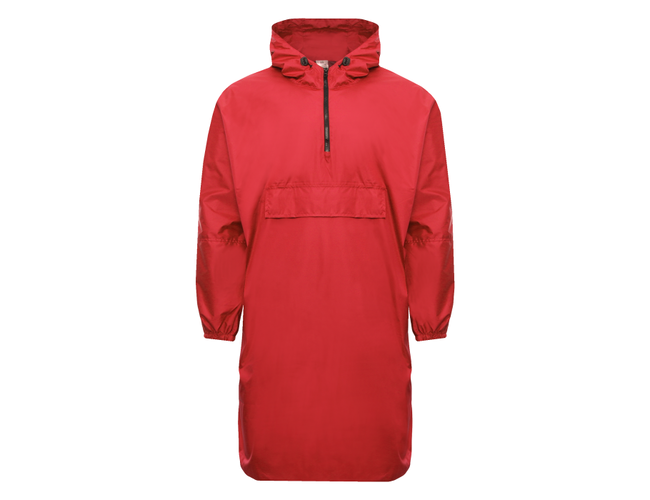 Дождевик анорак STAN с карманом, 61, Красный,  (14)  (50-52/L/XL)