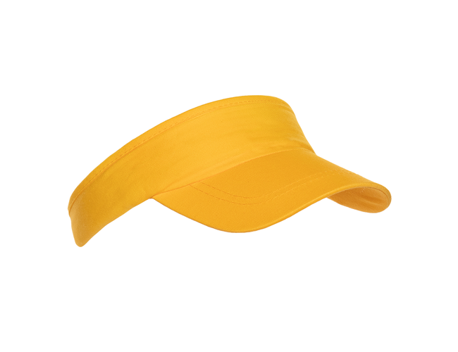 Козырёк STAN хлопок, 220, 25U, Жёлтый,  (12/1)  (56-58/ONE SIZE)