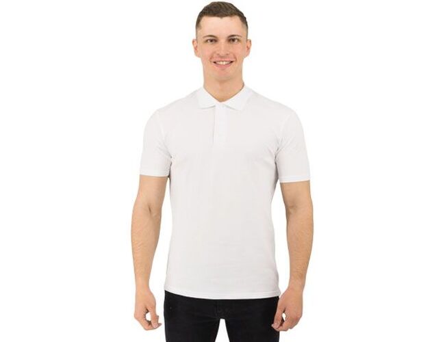 Рубашка поло Rock, мужская (белая, 3XL)