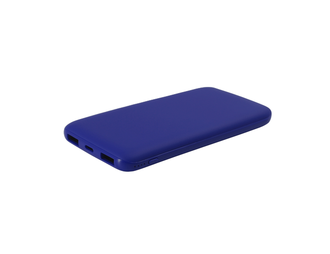 Внешний аккумулятор Bplanner Power 2 ST, софт-тач, 10000 mAh (Синий)