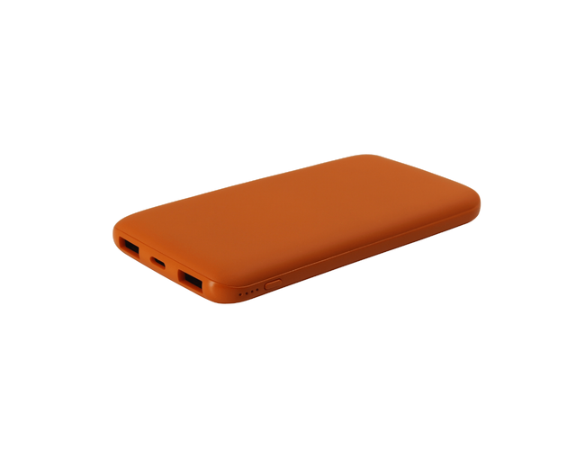 Внешний аккумулятор Bplanner Power 2 ST, софт-тач, 10000 mAh (Оранжевый)