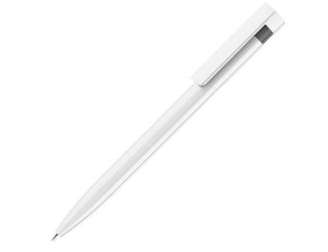 Шариковая ручка Senator с нажимным механизмом "Liberty Polished Basic" (Белый; Чёрный)