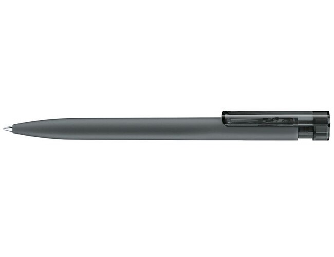 Шариковая ручка Senator с нажимным механизмом "Liberty Soft Touch" (Серый)
