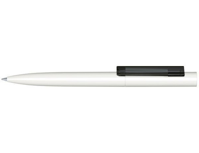 Шариковая ручка Senator с поворотным механизмом "Headliner Polished  Basic" (Белый; Чёрный)