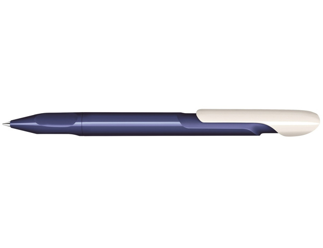 Шариковая ручка Senator "Evoxx DUO Polished Recycled" (Темно-синий; Белый)