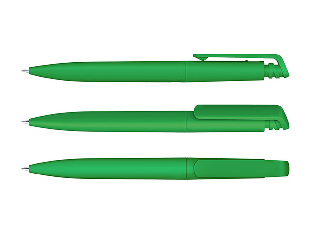 Шариковая ручка Senator с нажимным механизмом "Kantaro Matt" (Зелёный)