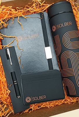 Подарочные наборы для компании Solber
