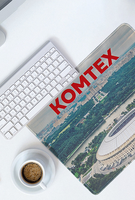 Настольный коврик для компании "КОМТЕХ"