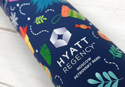 Брендированный термос для отеля Hyatt Regenсy