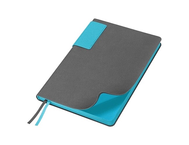 Ежедневник Flexy Star Sivilia Grey Edition Color А5, серо-голубой, недатированный в гибкой обложке
