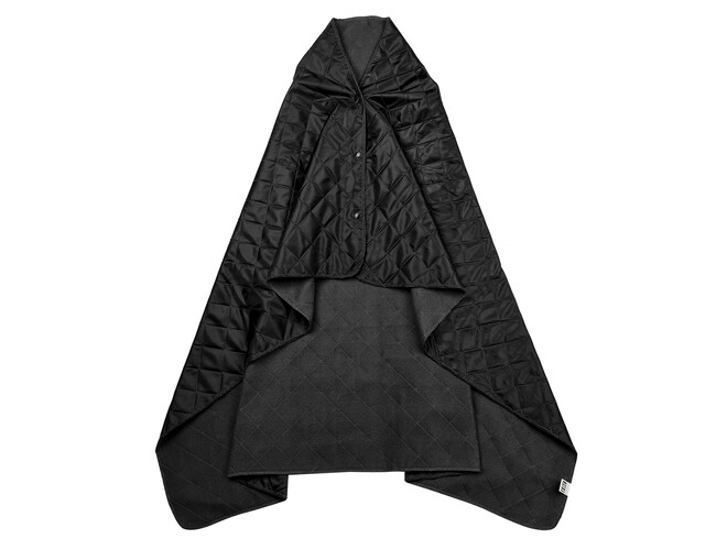 Плед PONCHO, черный