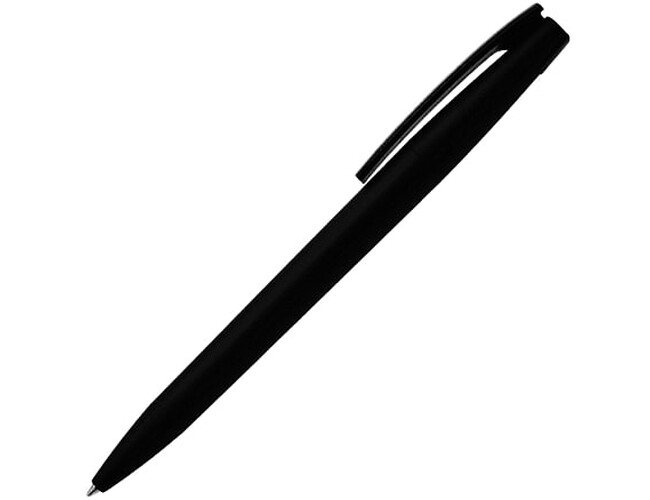 Ручка шариковая Zorro, пластиковая, софт тач, черная