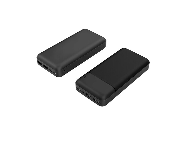 Внешний аккумулятор Vekta, 16000mAh, черный