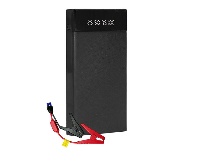 Внешний аккумулятор Jumper со старт-джампером, 6000 Mah, черный