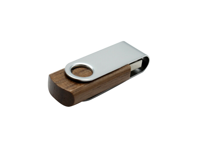 Флешка Twist wood 16 Гб wooden color
