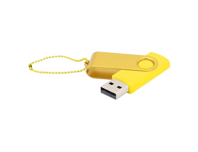 Флешка Designer To Go 2.0 USB 64Gb, желтый