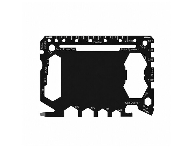 Карта-Мультиинструмент 46в1 Vector, черный 
