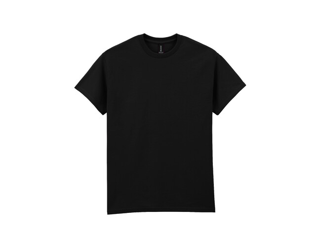 Футболка LIGHT COTTON, ЧЕРНЫЙ 3XL
