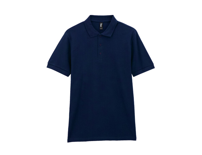 Футболка поло PREMIUM COTTON ADULT DOUBLE PIQUE, МОРСКОЙ СИНИЙ 3XL