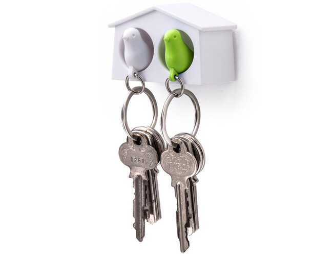 Держатель и брелок для ключей двойной Mini Duo Sparrow