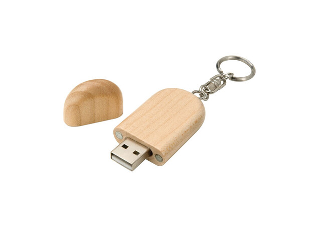 Флеш накопитель USB 2.0 Maple 32GB, клен, дерево/дерево