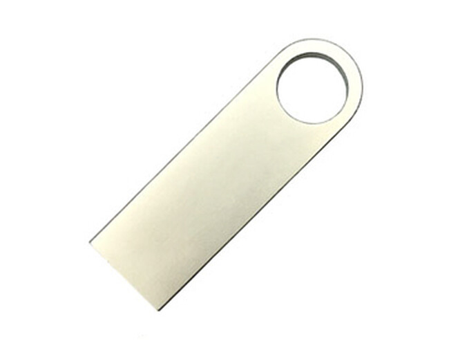 Флеш накопитель USB 2.0 Ring 16GB, металл, серебристый