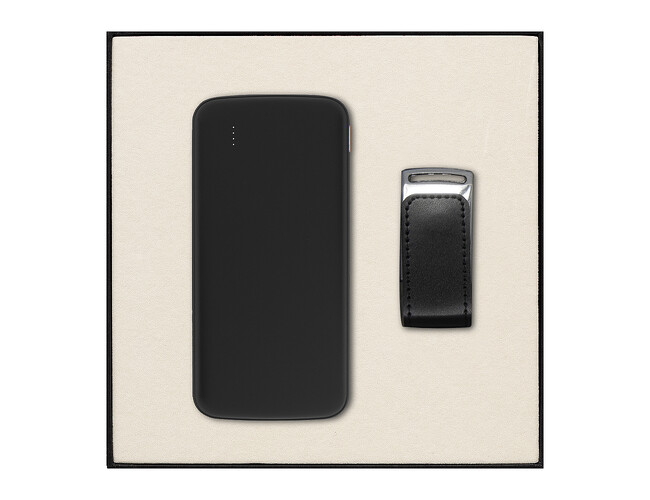 Набор подарочный Solution Superior Duo (внешний аккумулятор «Universal», Флеш накопитель Shine 32GB )