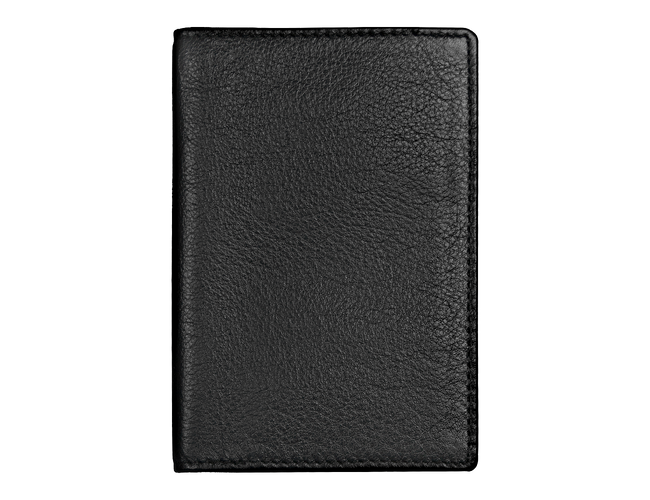 Обложка для автодокументов Leather Sun из нат. кожи, черный