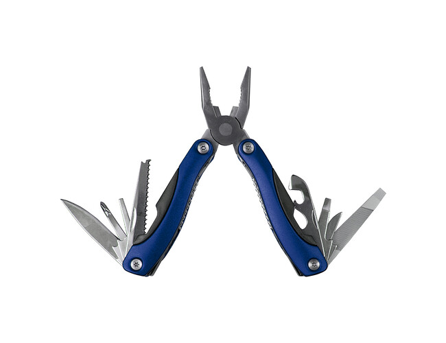 Мультитул Tools Birmingham (мультиинструмент) 11 в 1 c чехлом, в подарочной коробке, темно-синий