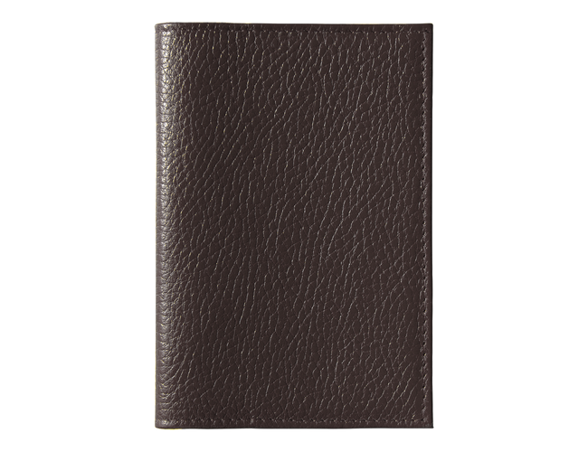 Обложка для автодокументов Leather Sky Flotter Sun из натуральной кожи, коричневая