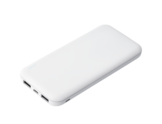Внешний аккумулятор с подсветкой Люче (Luce) 10000 mAh, белый
