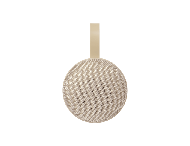 Беспроводная колонка Сэнд (Sand) 900 mAh, бежевая