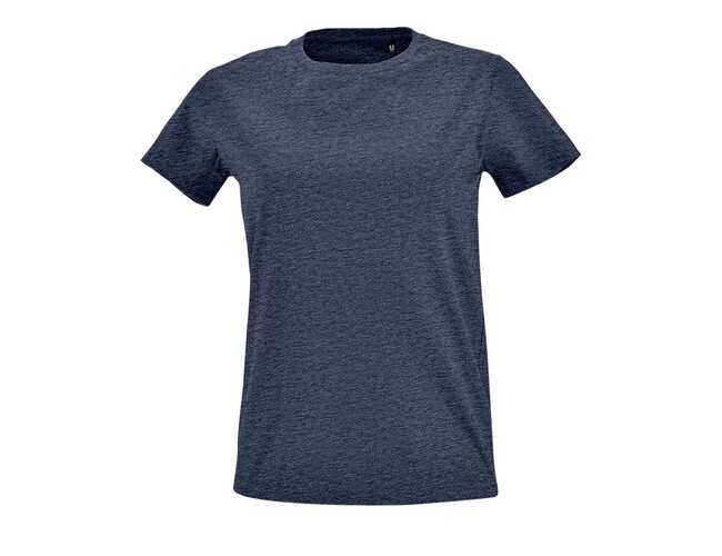 Футболка женская Imperial Fit Women синий меланж, размер S