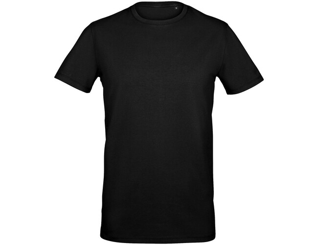 Футболка мужская Millenium Stretch Men, черная, размер 3XL