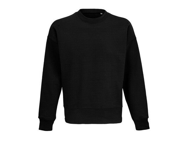 Свитшот унисекс Authentic, черный, размер 3XL