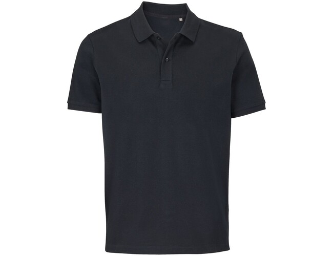 Рубашка поло унисекс Pegase, черная, размер 3XL