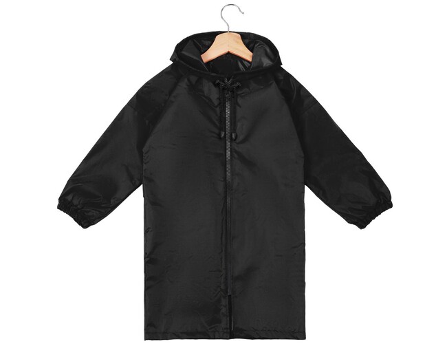Дождевик детский Rainman Kids черный, 7-9 лет