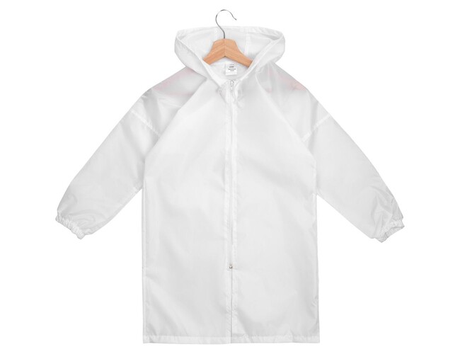 Дождевик детский Rainman Kids белый, 7-9 лет