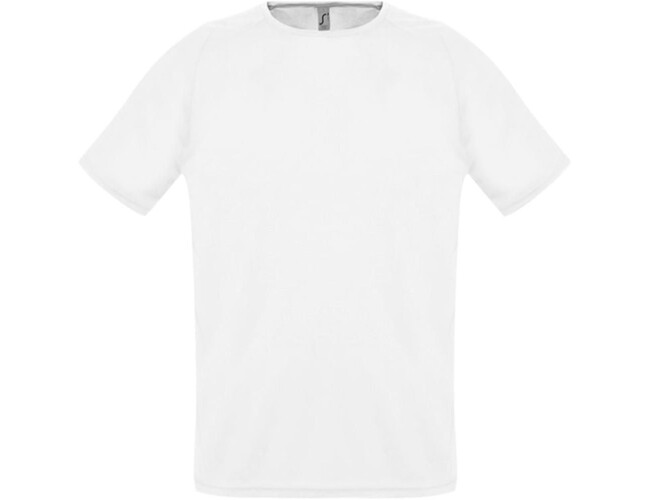 Футболка унисекс Sporty 140 белая, размер 3XL