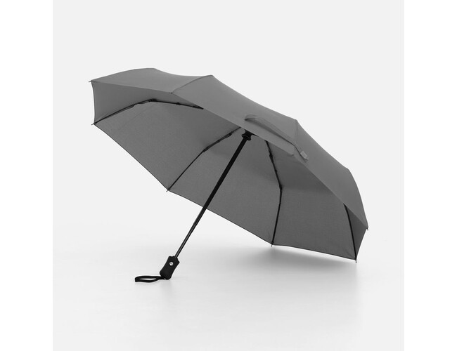 Зонт складной Monsoon, серый