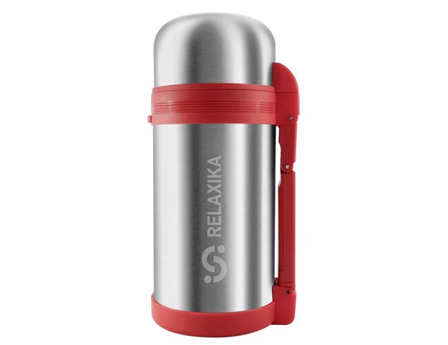 Термос для еды и напитков Relaxika 1200, стальной