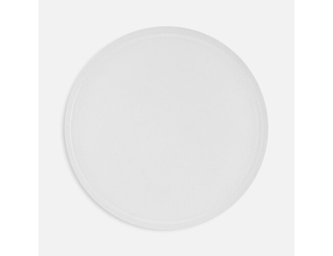 Лейбл из ПВХ Dzeta Round, L, прозрачный