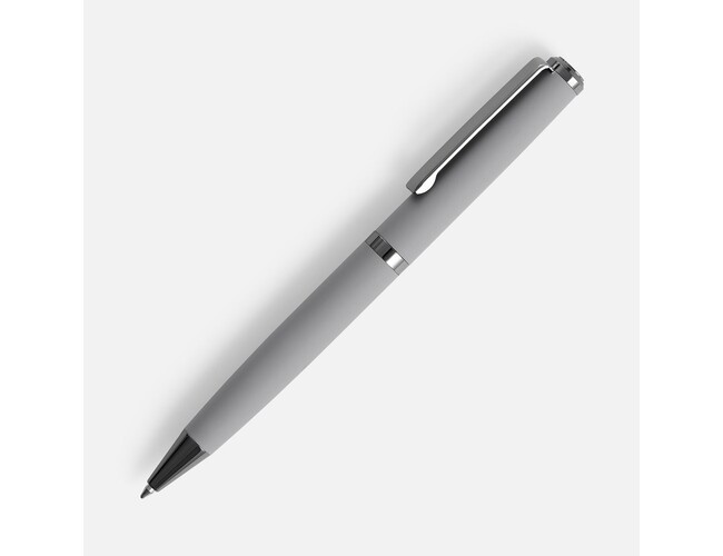 Ручка шариковая Inkish Gunmetal в футляре, серая